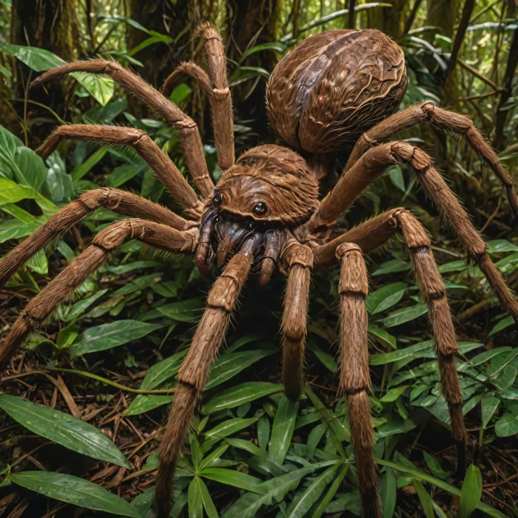 Największy pająk na świecie - poznaj giganta
