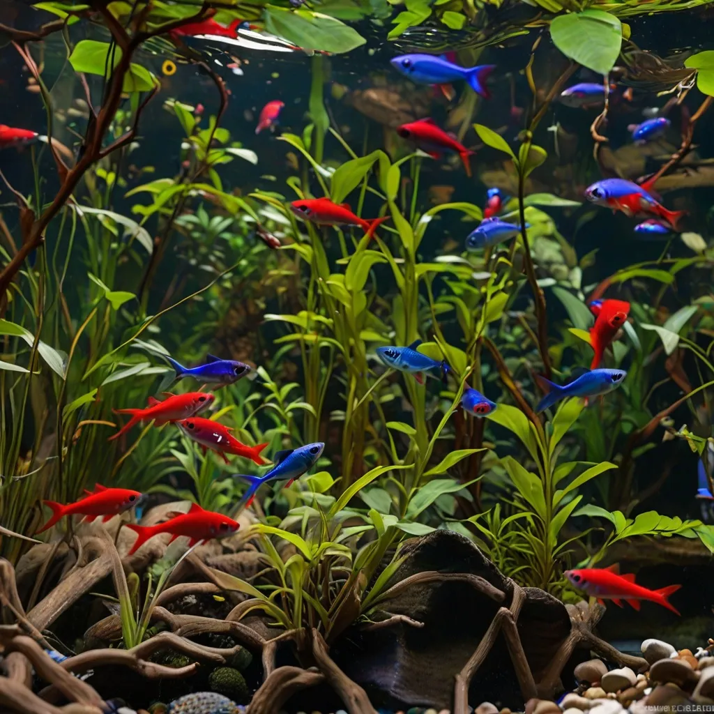 Jakie rybki można trzymać z neonkami?