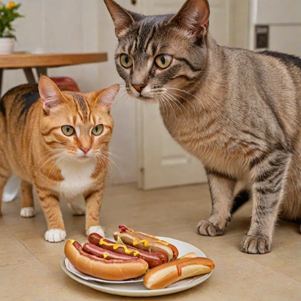 Czy kot może jeść parówki?